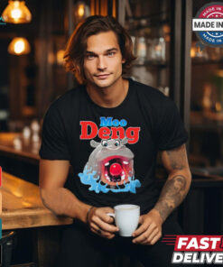 Hungry Moo Deng Painting t shirt