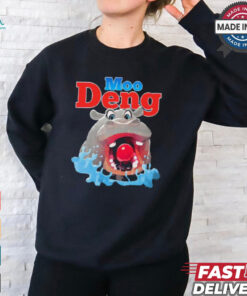 Hungry Moo Deng Painting t shirt