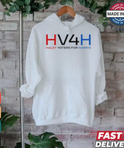 Hv4h Haley Voters For Harris Tee Shirt