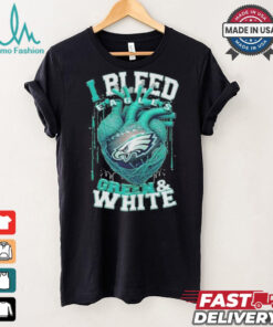 I Bleed Green Bay Packers Heart Shirt