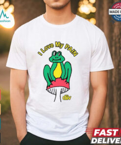 I Love My Pain Frog Shirt