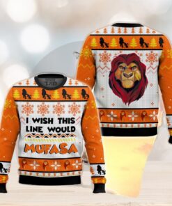 I Wish This Line Would Mufasa Shirt