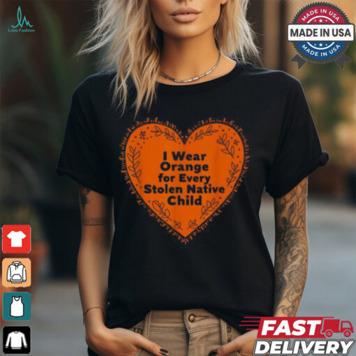 I wear orange for every American native child indian pride T shirt