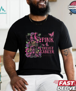 I wear pink for breast cancer awareness shirt