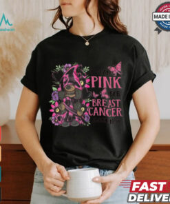 I wear pink for breast cancer awareness shirt