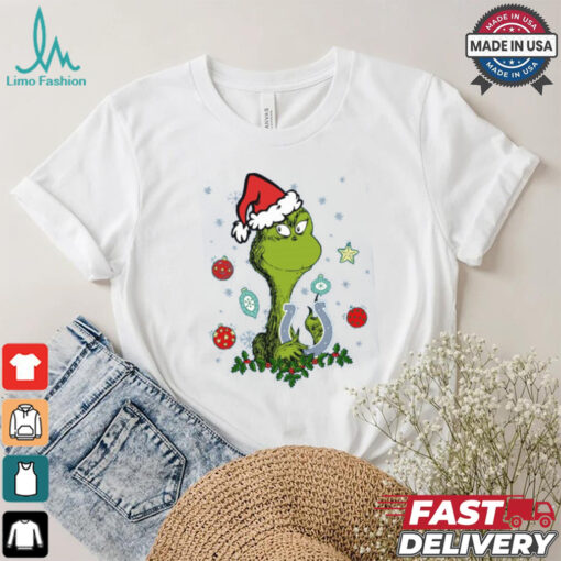 IC Grinch Face T Shirt Round neck T Shirt