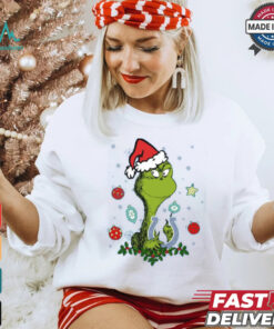 IC Grinch Face T Shirt Round neck T Shirt