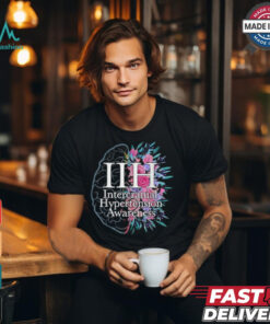 Idiopathic intracranial hypertension awareness brain floral shirt