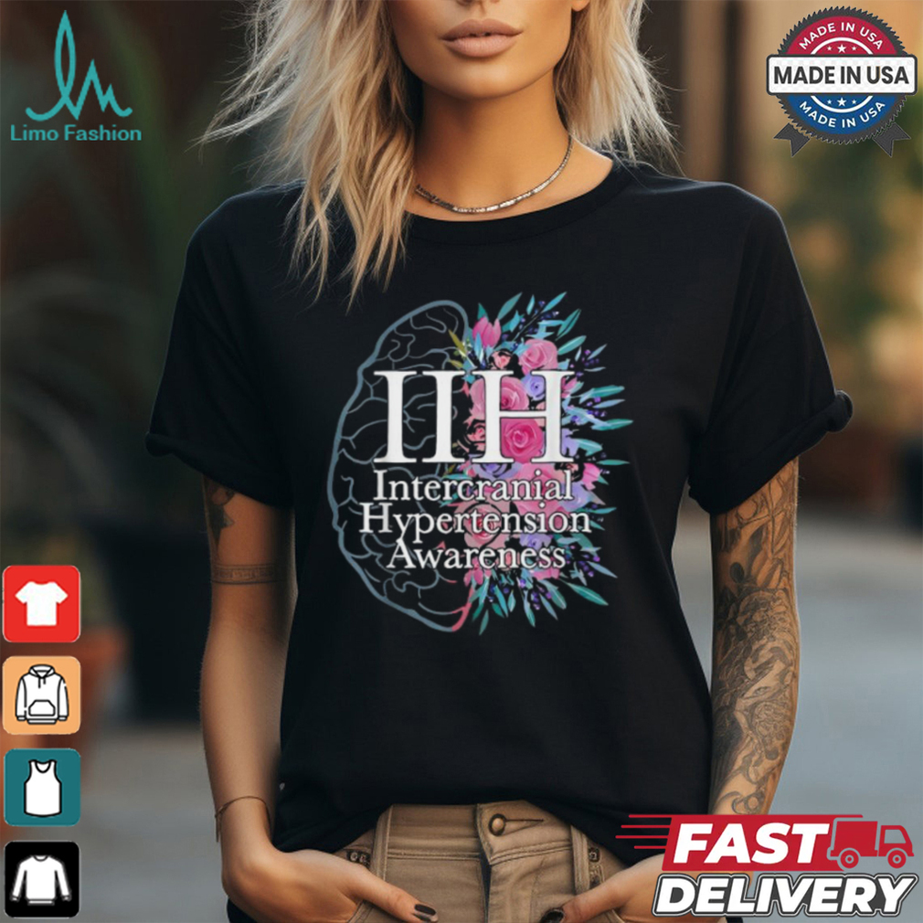 Idiopathic intracranial hypertension awareness brain floral shirt Idiopathic intracranial hypertension awareness brain floral shirt