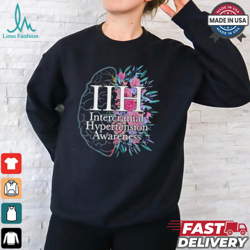 Idiopathic intracranial hypertension awareness brain floral shirt Idiopathic intracranial hypertension awareness brain floral shirt
