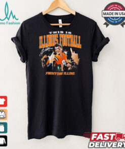 Illinois Fighting Illini Luke Altmeyer this is Illinois Football signature shirt