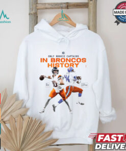 In Broncos history shirt