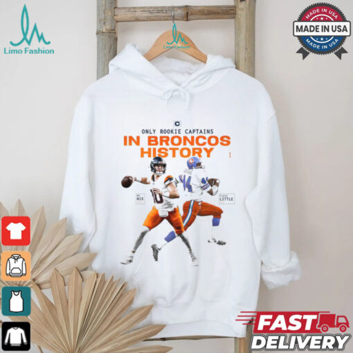 In Broncos history shirt