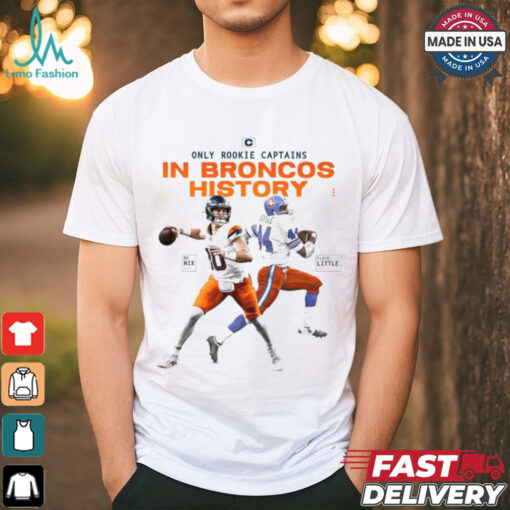 In Broncos history shirt