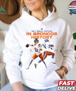 In Broncos history shirt