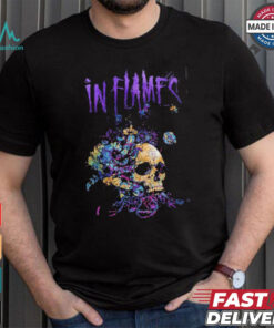 In Flames Skull And Vine Artwork Shirt