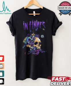 In Flames Skull And Vine Artwork Shirt