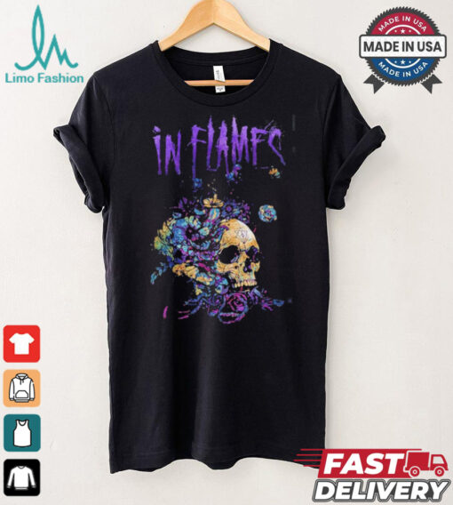 In Flames Skull And Vine Artwork Shirt