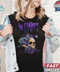In Flames Skull And Vine Artwork Shirt