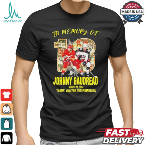 In Memory Of Johnny Gaudreau August 29, 2024 Shirt