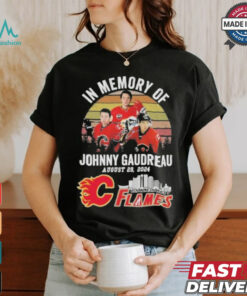 In Memory Of Johnny Gaudreau Calgary Flames August 29, 2024 Vintage Shirt