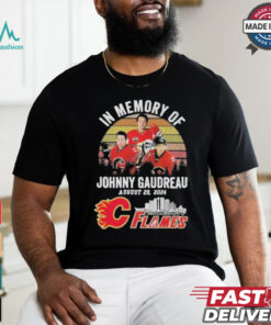 In Memory Of Johnny Gaudreau Calgary Flames August 29, 2024 Vintage Shirt