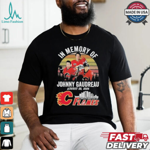 In Memory Of Johnny Gaudreau Calgary Flames August 29, 2024 Vintage Shirt