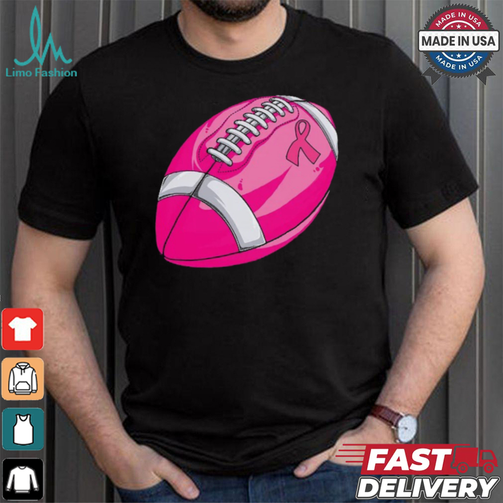 In October We Wear Pink Football Breast Cancer Awareness Tie Dye T Shirt In October We Wear Pink Football Breast Cancer Awareness Tie Dye T Shirt