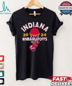 Indiana Fever 2024 playoff participant hooping T shirt, hoodie, sweater, long sleeve and tank top Indiana Fever 2024 playoff participant hooping T shirt