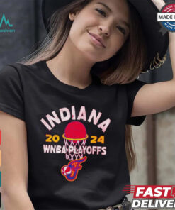 Indiana Fever 2024 playoff participant hooping T shirt, hoodie, sweater, long sleeve and tank top Indiana Fever 2024 playoff participant hooping T shirt