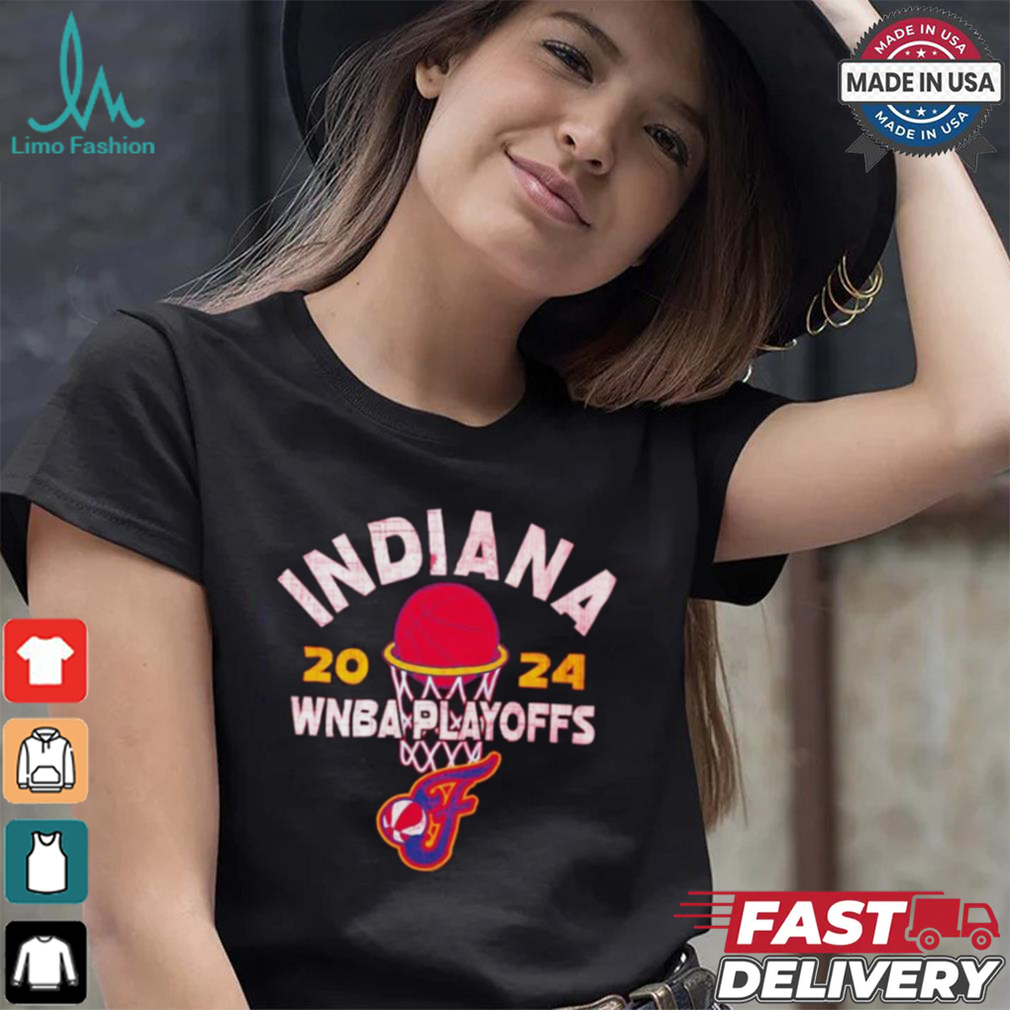 Indiana Fever 2024 playoff participant hooping T shirt Indiana Fever 2024 playoff participant hooping T shirt