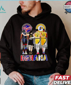 Indiana Fever Indiana Pacers deadly duo 2024 city skyline shirt, hoodie, sweater, long sleeve and tank top Indiana Fever Indiana Pacers deadly duo 2024 city skyline shirt