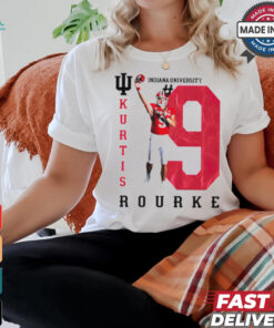 Indiana Hoosiers Football #9 Kurtis Rourke shirt