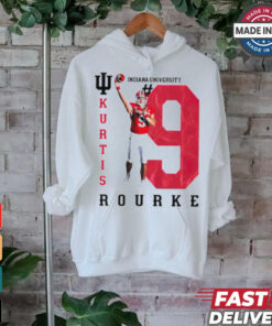 Indiana Hoosiers Football #9 Kurtis Rourke shirt