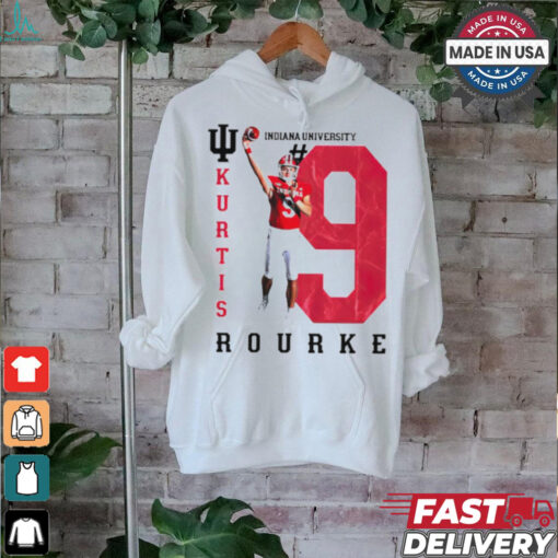 Indiana Hoosiers Football #9 Kurtis Rourke shirt