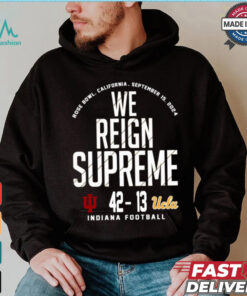 Indiana Hoosiers Vs Ucla Bruins Football 2024 Final Score 42 13 Shirt