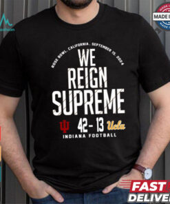 Indiana Hoosiers Vs Ucla Bruins Football 2024 Final Score 42 13 Shirt