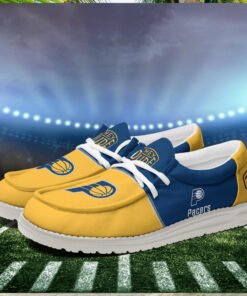 Indiana Pacers 2024 Personalized Hey Dude Shoes