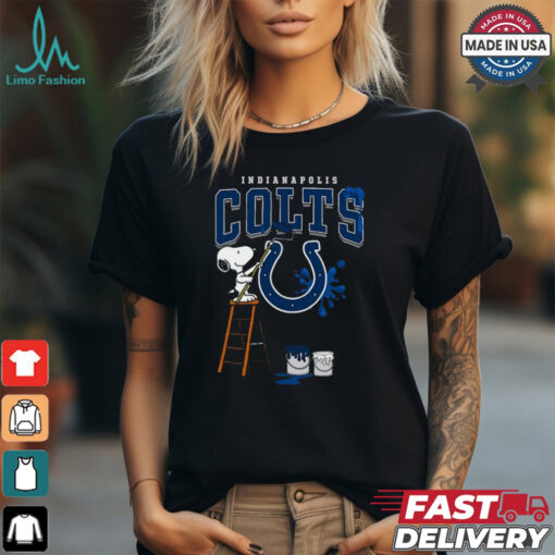 Indianapolis Colts Snoopy Painting Shirt