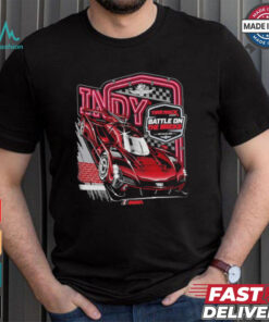 Indy 2024 Battle on the Bricks Ghost Car T Shirt