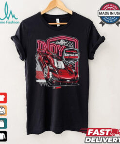 Indy 2024 Battle on the Bricks Ghost Car T Shirt