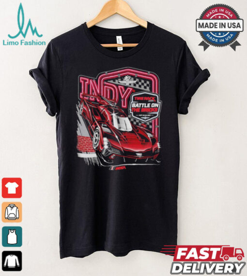 Indy 2024 Battle on the Bricks Ghost Car T Shirt