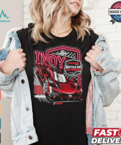 Indy 2024 Battle on the Bricks Ghost Car T Shirt