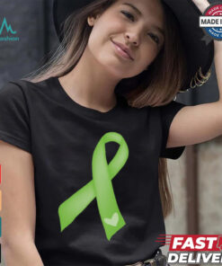Inktastic Lime Green Awareness Ribbon Youth T Shirt