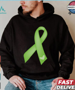 Inktastic Lime Green Awareness Ribbon Youth T Shirt