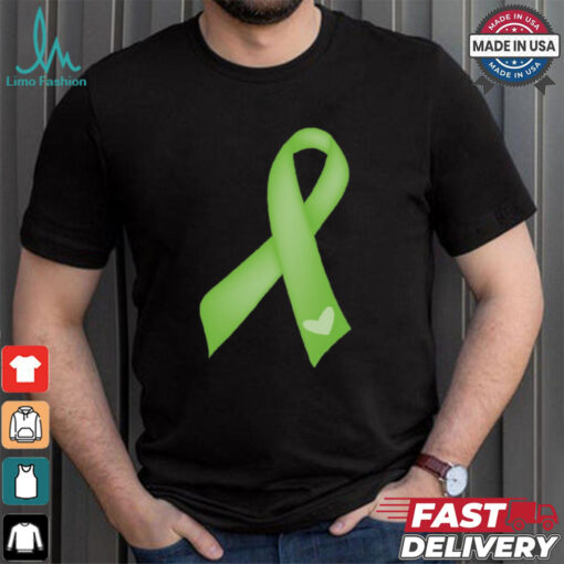 Inktastic Lime Green Awareness Ribbon Youth T Shirt
