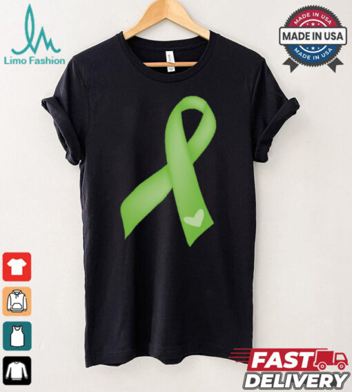Inktastic Lime Green Awareness Ribbon Youth T Shirt