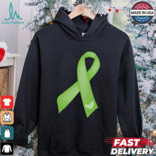 Inktastic Lime Green Awareness Ribbon Youth T Shirt