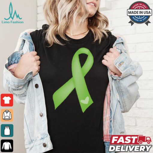 Inktastic Lime Green Awareness Ribbon Youth T Shirt