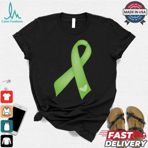 Inktastic Lime Green Awareness Ribbon Youth T Shirt